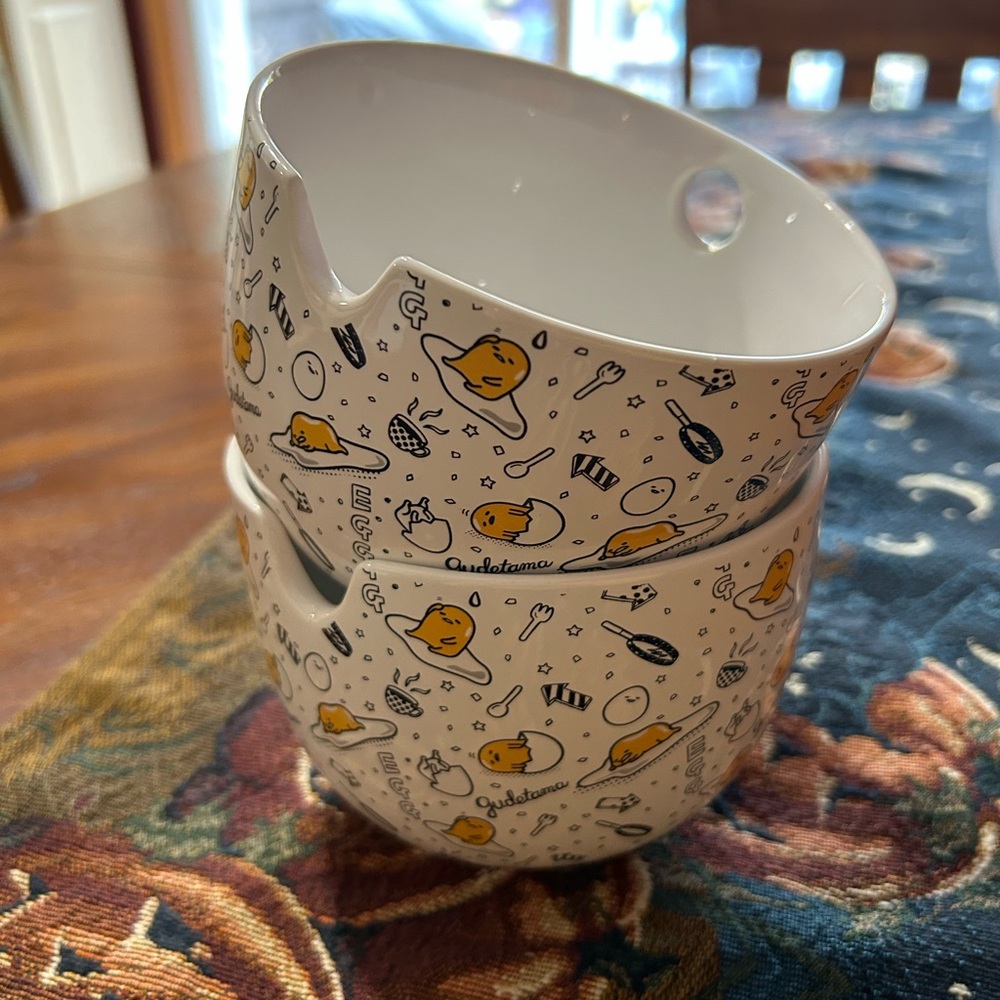 Sanrio Gudetama Bowls